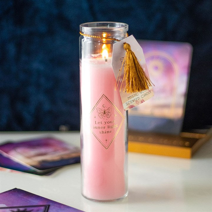 MYSTIC ROSE CANDLE - ROSE QUARTZ
