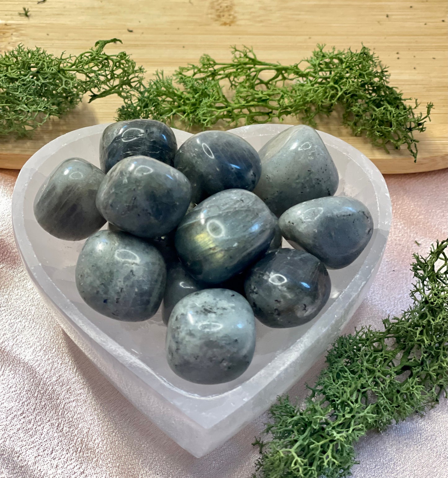 LABRADORIT TROMMELSTEIN 1.5-3cm | Schutzstein & Intuitionsverstärker |