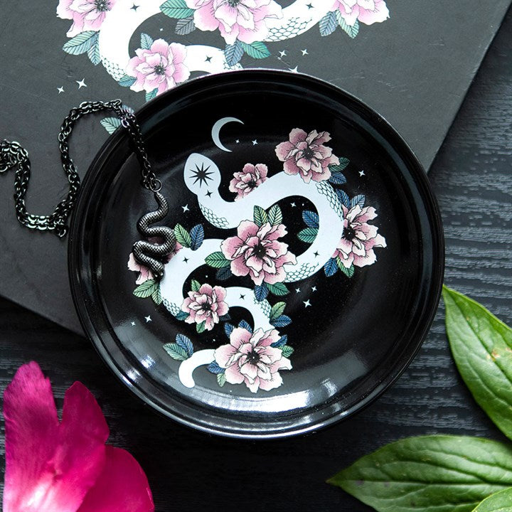 FLORAL SNAKE SCHMUCKSCHALE