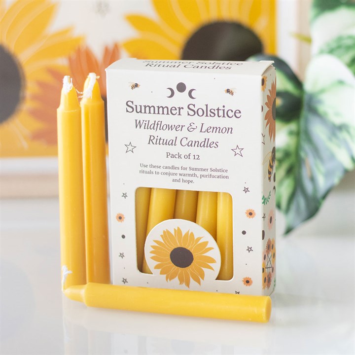 WILDFLOWER & LEMON SUMMER SOLISTIC RITUAL CANDLES