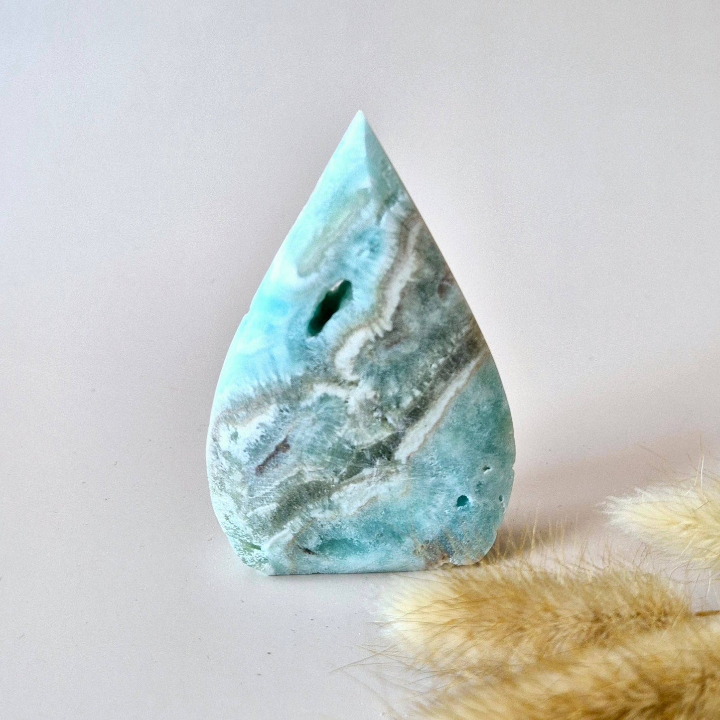 WUNDERSCHÖNE DRUZY HEMIMORPHIT FLAMME – #5 149 G