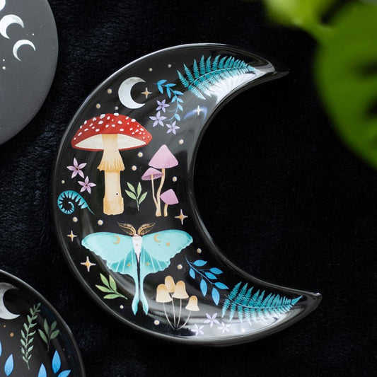 CRESCENT MOON DARK FOREST SCHMUCKSCHALE