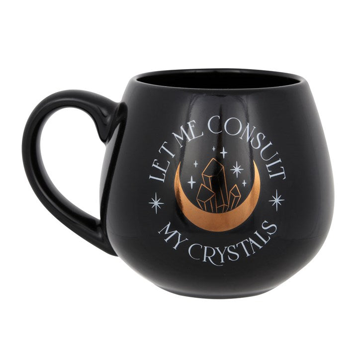 LET ME CONSULT MY CRYSTALS TASSE