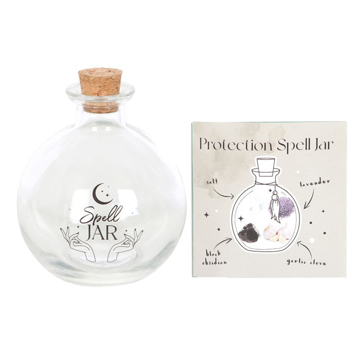GLASS SPELL JAR
