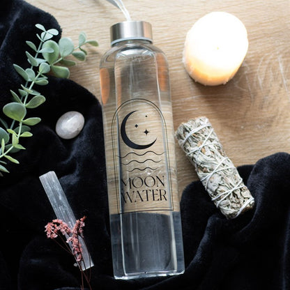MOON WATER GLASFLASCHE